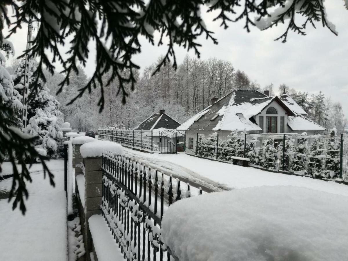 Nibylandia Dom Pod Lasem Nowa Wies Grodziska Esterno foto
